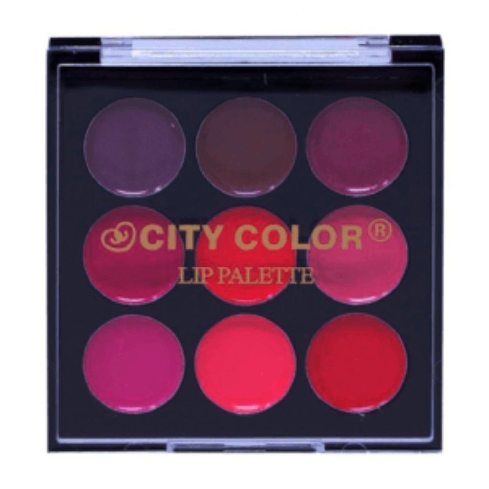 City Color - 9 Color Lip Palette
